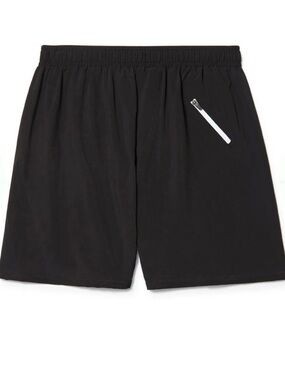 AARMY Gear Black Forward Workout Athletic Shorts with Zip Pocket